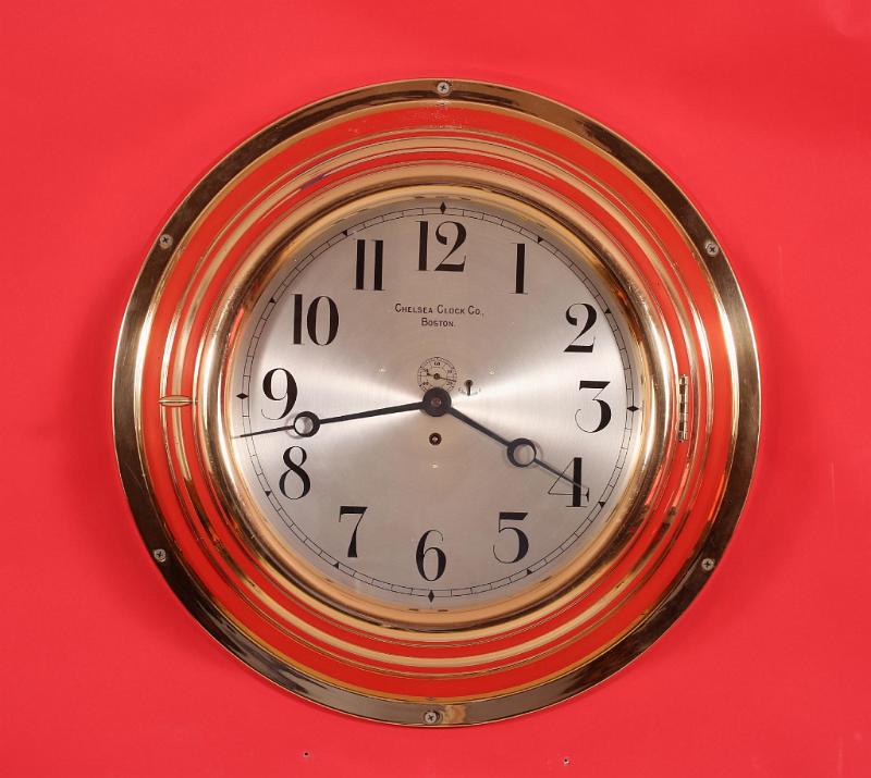 Twelve Inch Chelsea Ward Room Clock #8970