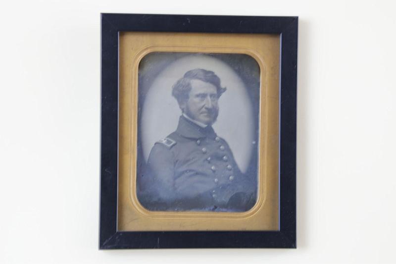Half Plate Daguerrotype of Admiral Farragut by Southworth & Hawes, American circa1850