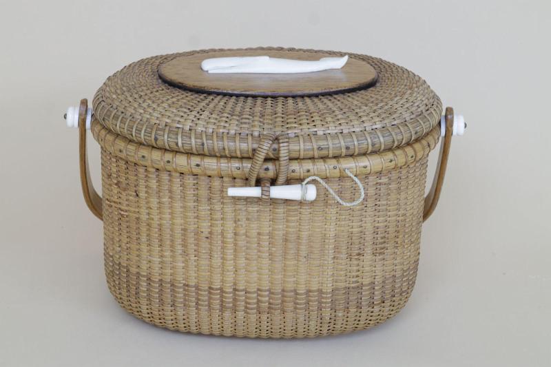 Vintage Signed and dated Paul Whitten 1971, with carved Ivory Sperm Whale