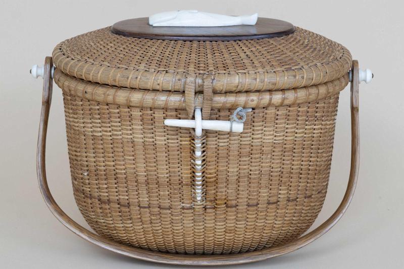 Cocktail Size Nantucket Purse by Steven Gibbs, American Circa 1965