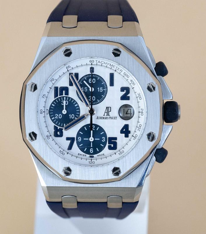 Audemars Piquet Royal Oak Offshore 26020ST White Dial