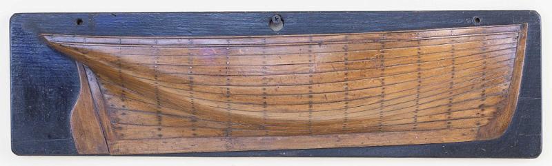 A HALF-FRAMED BUILDER'S MODEL FOR THE ROYAL WESTERN YACHT CLUB'S CUTTER YACHT 'LUCIDORA', 1869