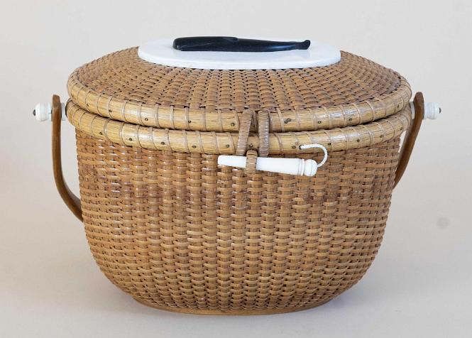 Nantucket Purse Signed W & J Sayle 1977