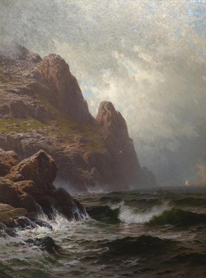 "Grand Manan" by AT Britcher (1837-1908) American, Circa 1882