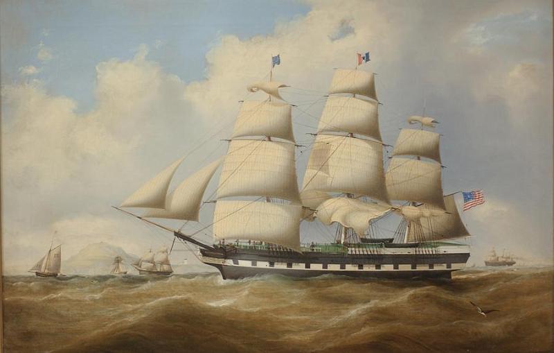 The America Ship "CONTINENT" by Duncan Mc Farlane